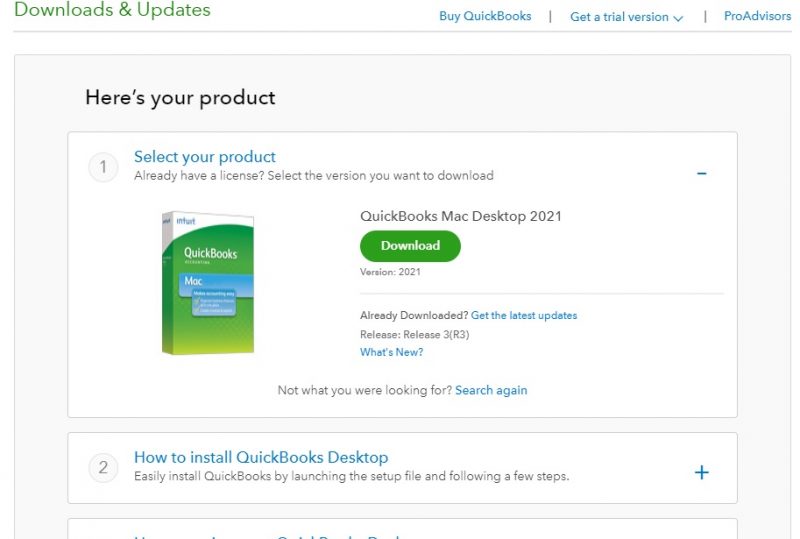 quickbooks for mac free trial download